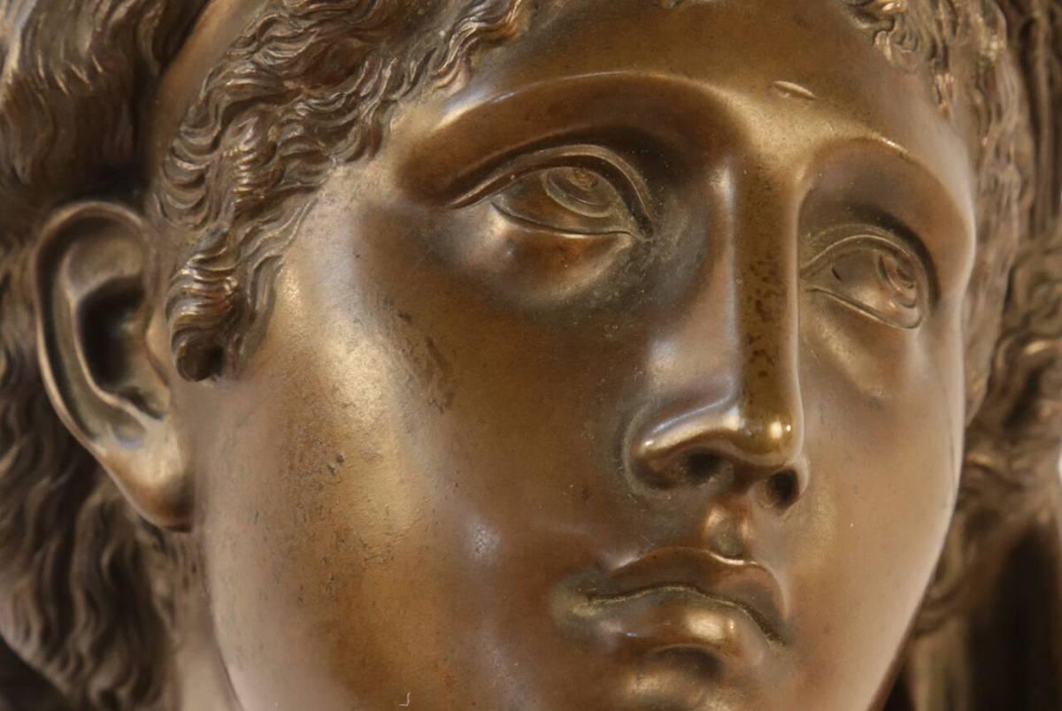 Bronze Bust of Ceres - Realist Sculpture by Unknown