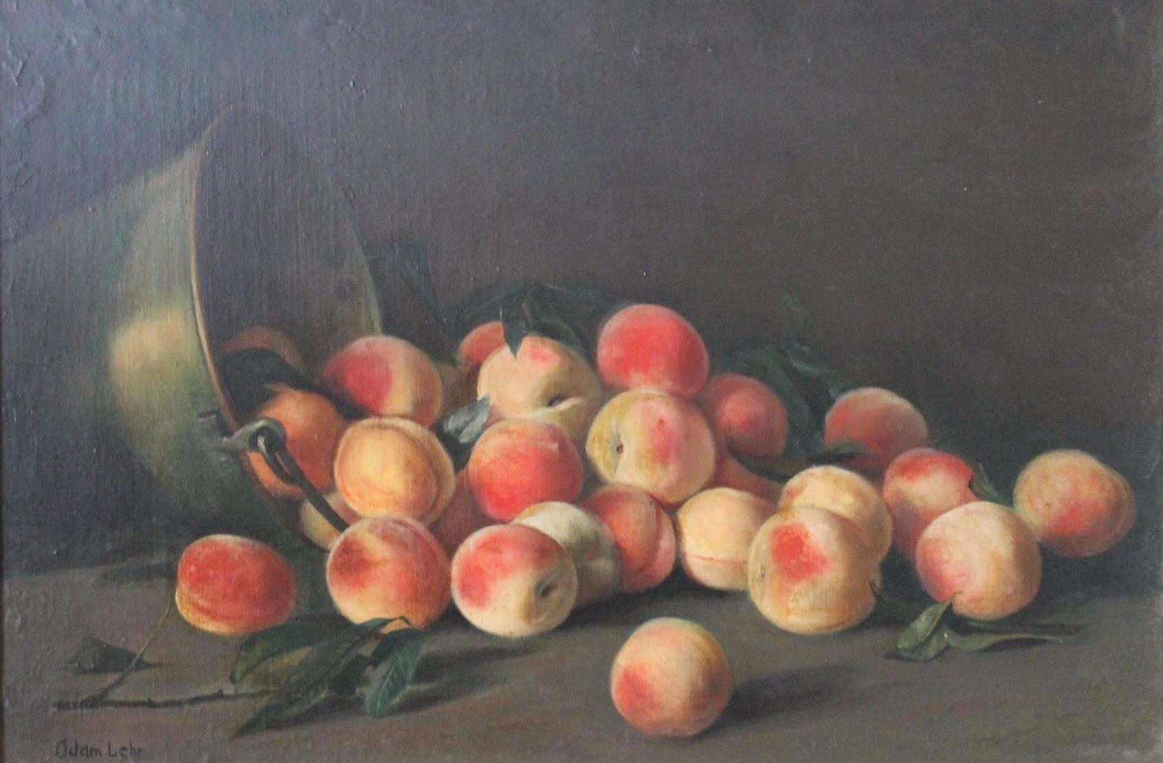 Peaches - Painting by Adam Lehr