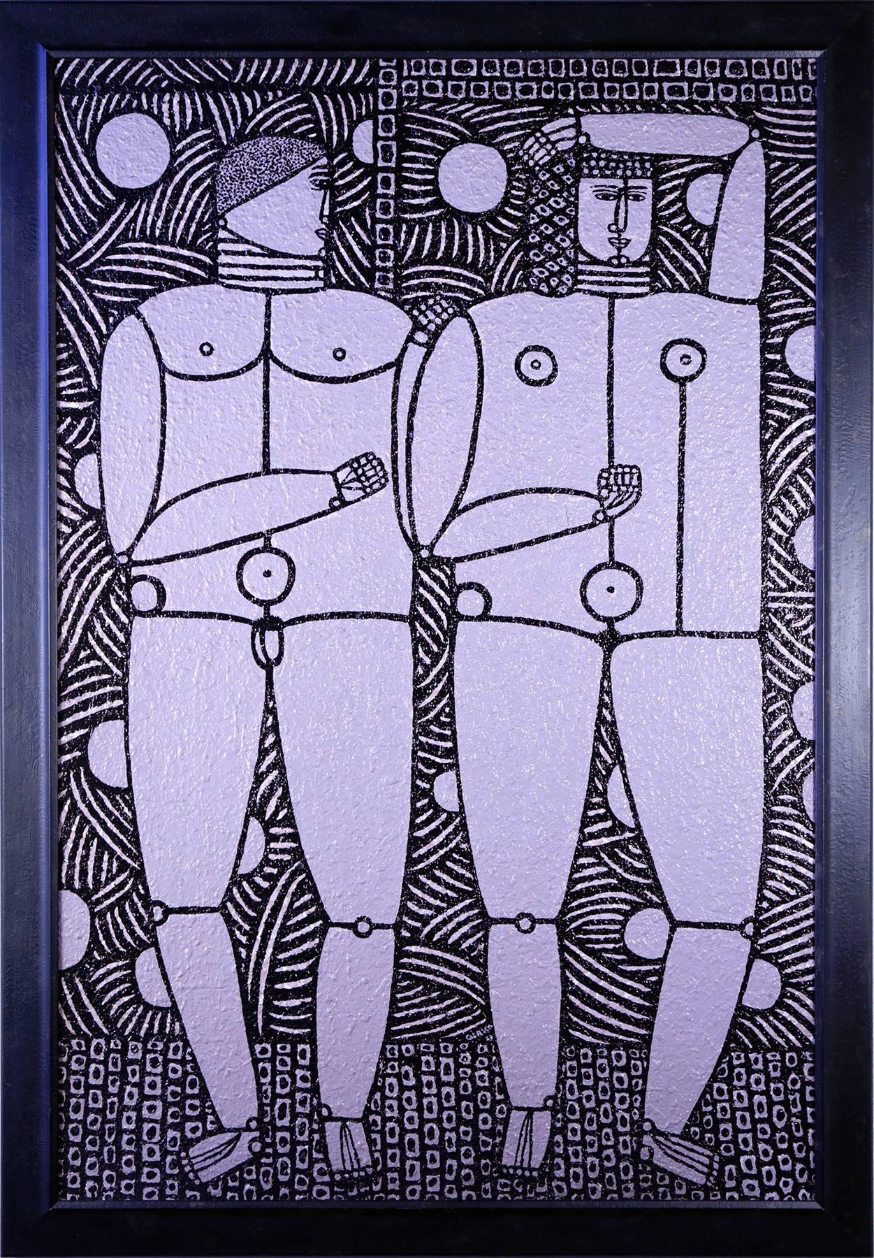 Two Figures, 1973 For Sale 1