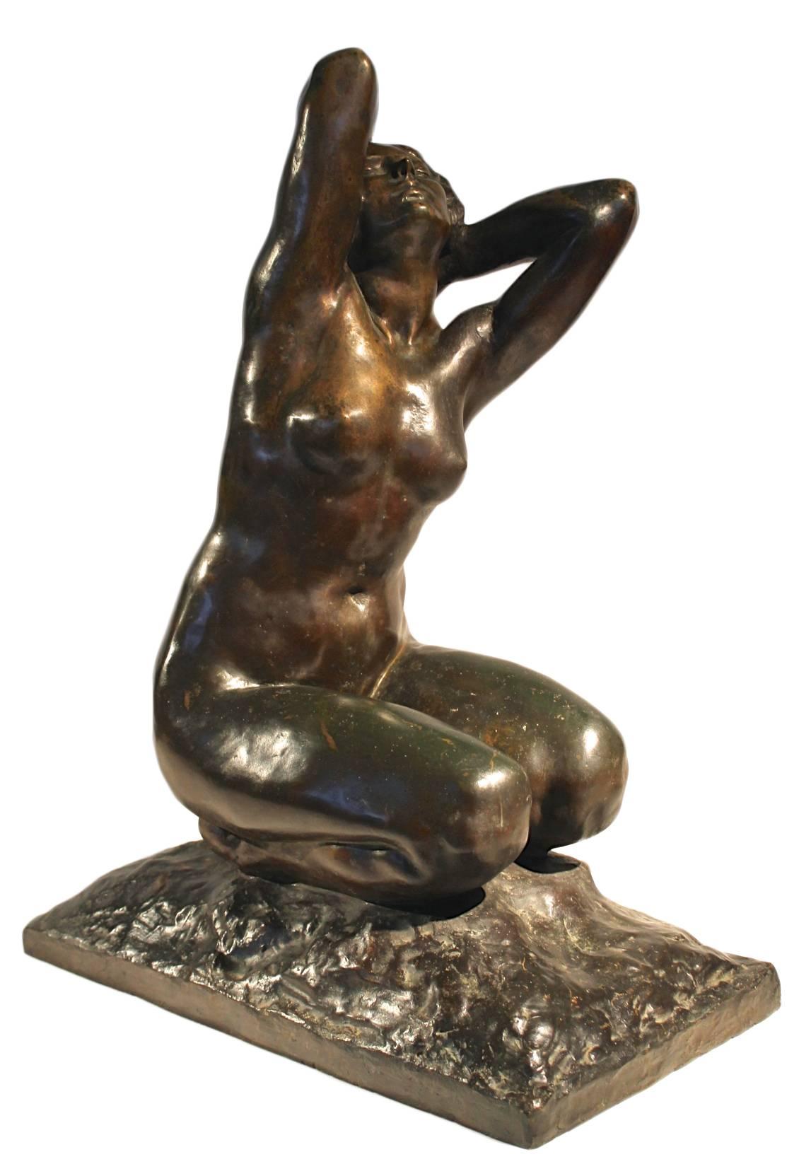 Amadeo Gennarelli Nude Sculpture - Ecstasy