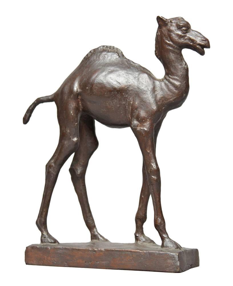 Frederick George Roth Figurative Sculpture - Baby Camel 