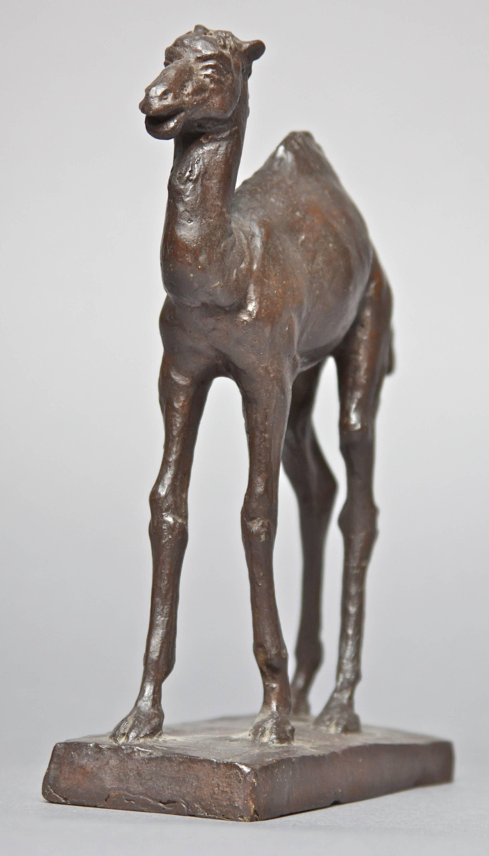 Baby Camel  - Realist Sculpture by Frederick George Roth