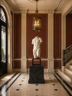 Monumental 19th-Century Italian Marble Torso of Apollo, After the Antique
