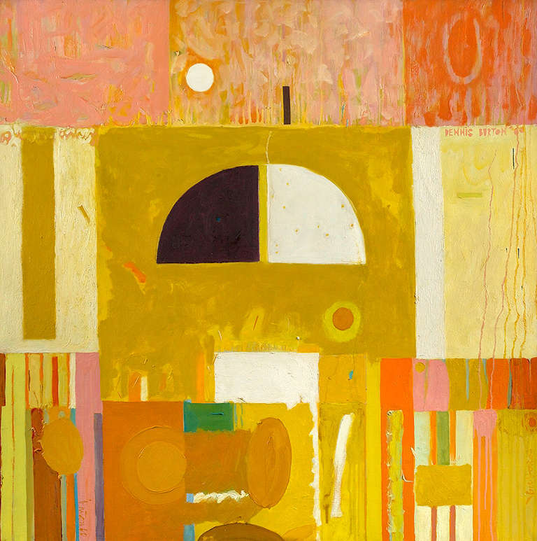 Abstract Painting di Dennis Eugene Norman Burton - Sagittaruis