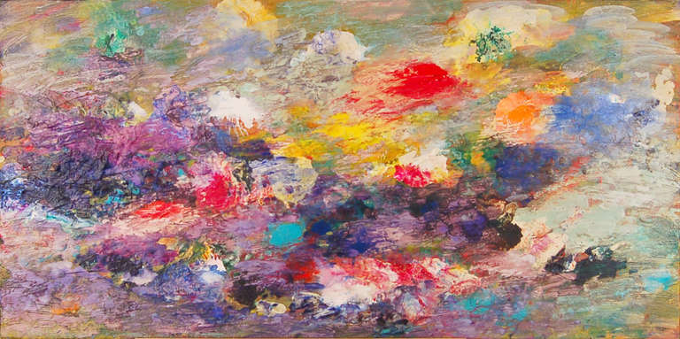 Paul Fournier Abstract Painting – Genesis Passage III