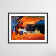 Guitar concert- Figurative Pastel