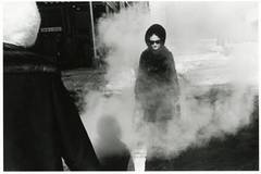 Woman in Steam, NYC
