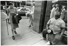 Vintage Blind Man, Old Woman, Hari Krishnas, NYC