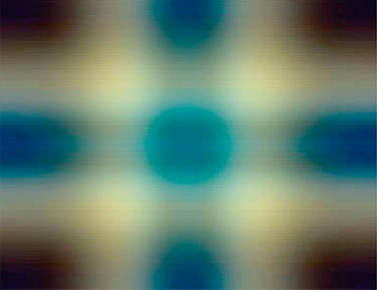 Elaine Buckholtz Abstract Photograph - Big Blue Thistle