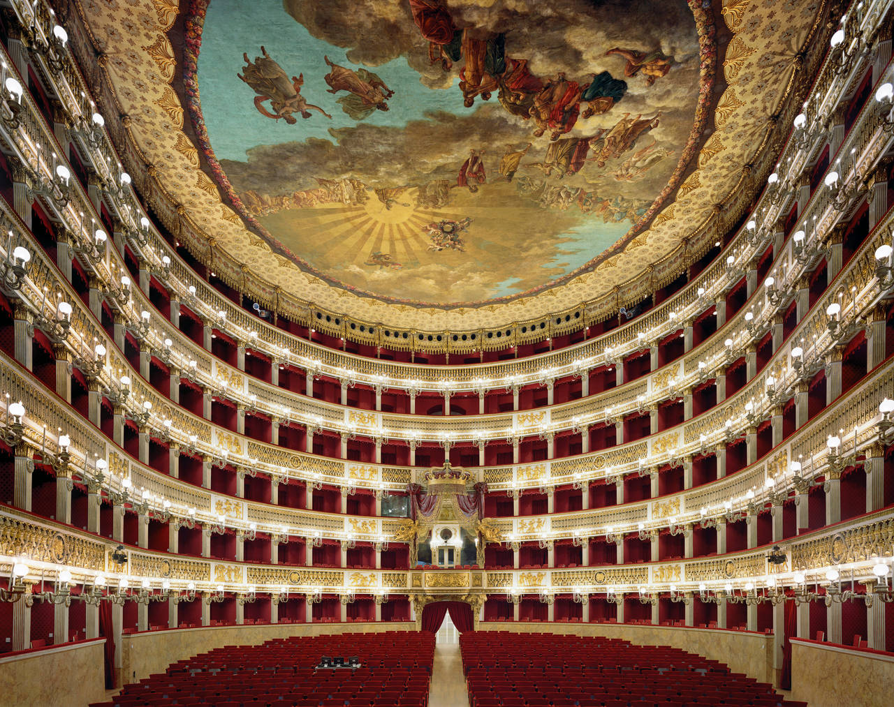 Teatro Di San Carlo, Naples, Italy - Photograph by David Leventi