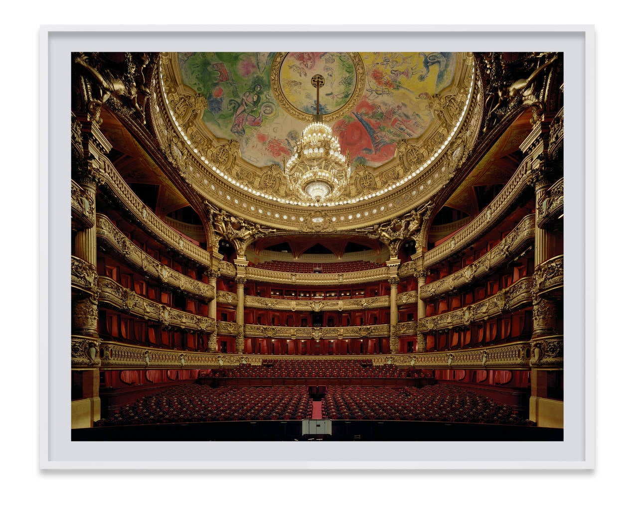 David Leventi Color Photograph - Palais Garnier, Paris, France