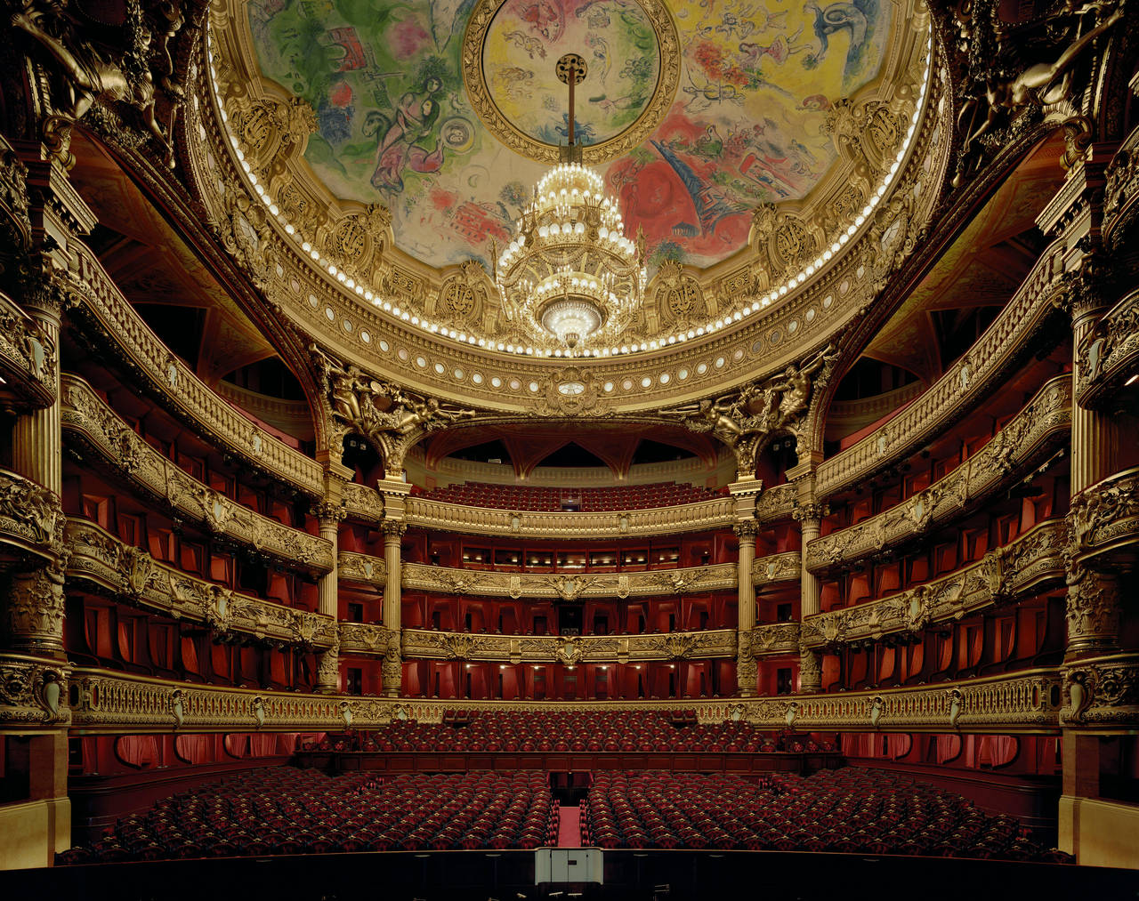 Palais Garnier, Paris, France - Photograph by David Leventi