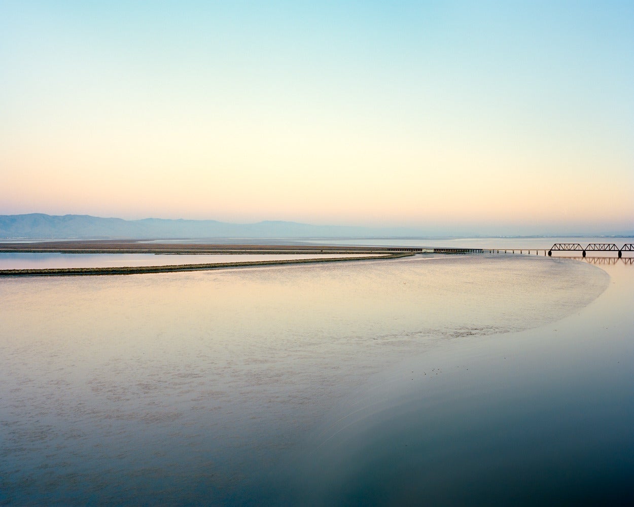 Donna J. Wan Landscape Photograph - Dumbarton Bridge (#3)