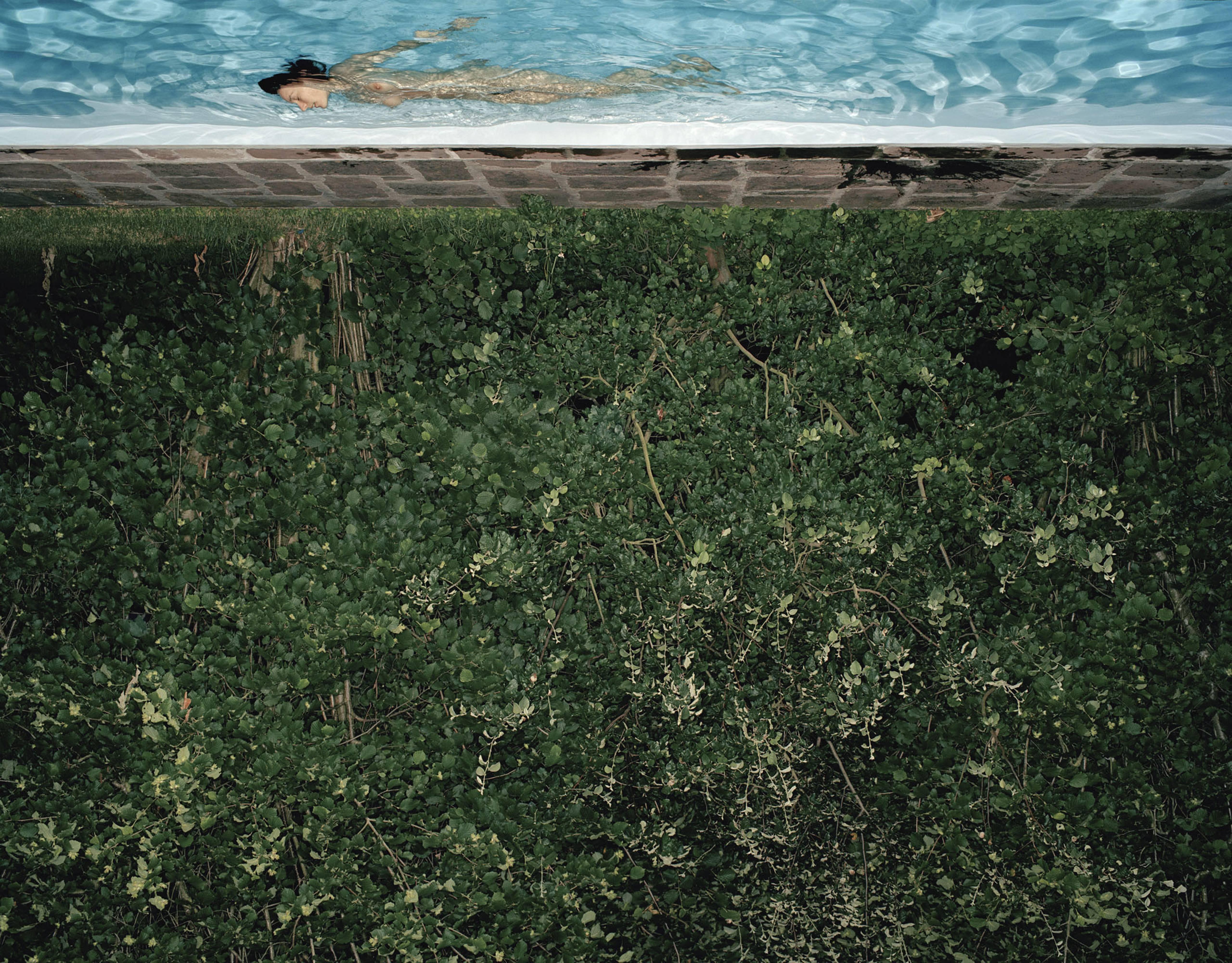 Swimming Pool - Photograph by Christian Vogt