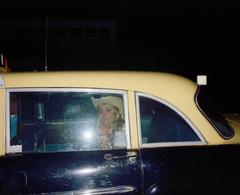 Vintage Girl In Cab, Asbury Park, New Jersey