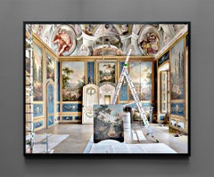 Castillo de Stupinigi I, Turín, Italia, 48x60 pulgadas, sin enmarcar