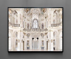 Château de Stupinigi, Turin, Italie, 48 x 60 pouces, sans cadre