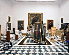 Uffizien, Saal der Gegenreformation, Florenz, Italien, 48x60in, ungerahmt