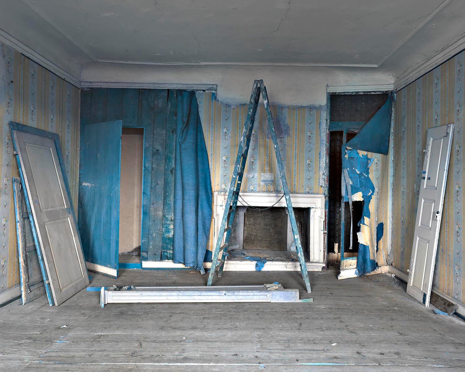 Schwetzingen II, Germania, 48x60 pollici, senza cornice