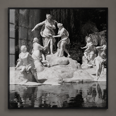 Palais royal de Caserte, Italie – Impression pigmentaire d'archive, non encadrée, 40 x 40 pouces