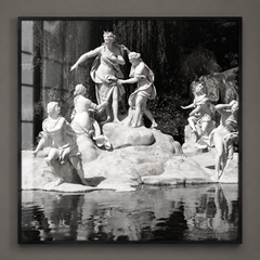 Reggia di Caserta, Italy Archival Pigment Print, Unframed, 40 x 40 inches