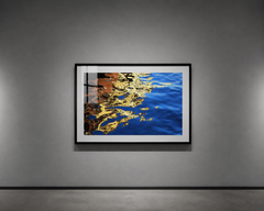 « Reflections », Venise, Italie, estampe contemporaine, 40 x 60 pouces, édition limitée à 7 exemplaires