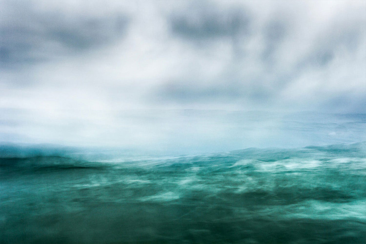 In between 6 by Alessandro Puccinelli, 40x60in, Framed