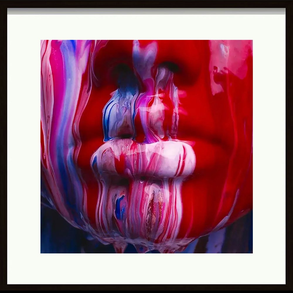 Tyler Shields Portrait Photograph - High Gloss Mouth