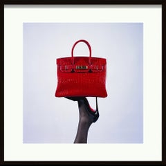 Roter Birkin-Stiletto