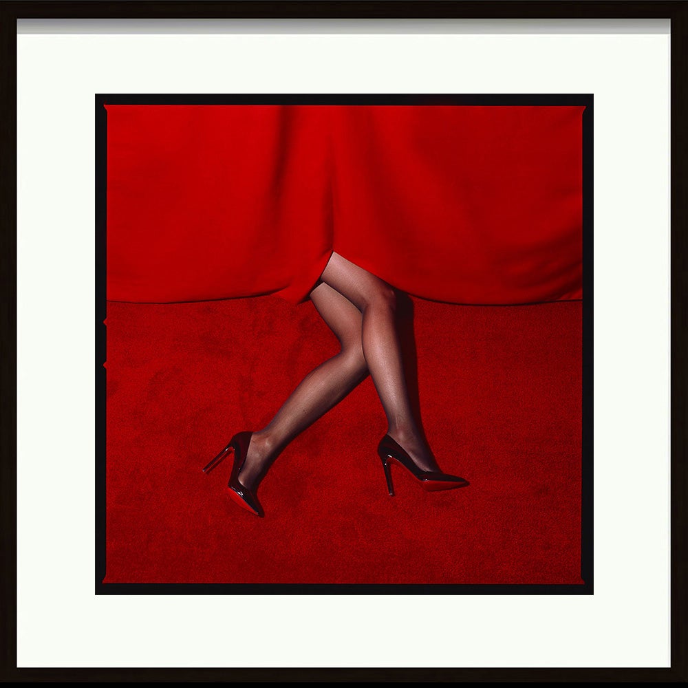 Tyler Shields Color Photograph - Red Legs