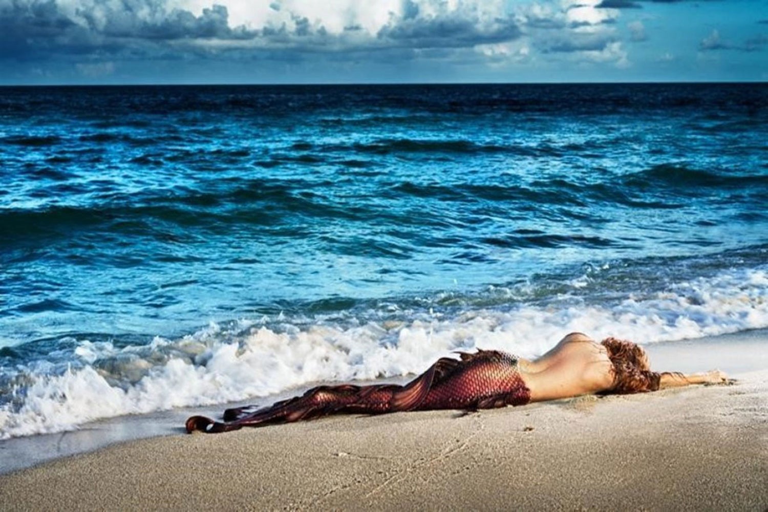 "Mermaid in Paradise" di David Drebin - Fotografia costiera