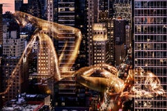 Golden Dream by David Drebin - Cinematic Fashion Figurative Photograph