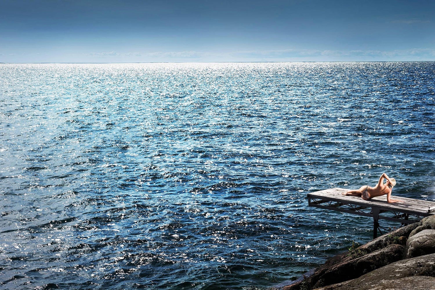Kissing the Sky by David Drebin - Cinematic Landscape Photograph