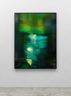 Licht II, Abstract Photography on Plexiglass, Framed, Contemporary Art