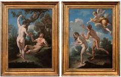 The Temptation of Adam and Eve & The Expulsion from Paradise (a Pair) 5