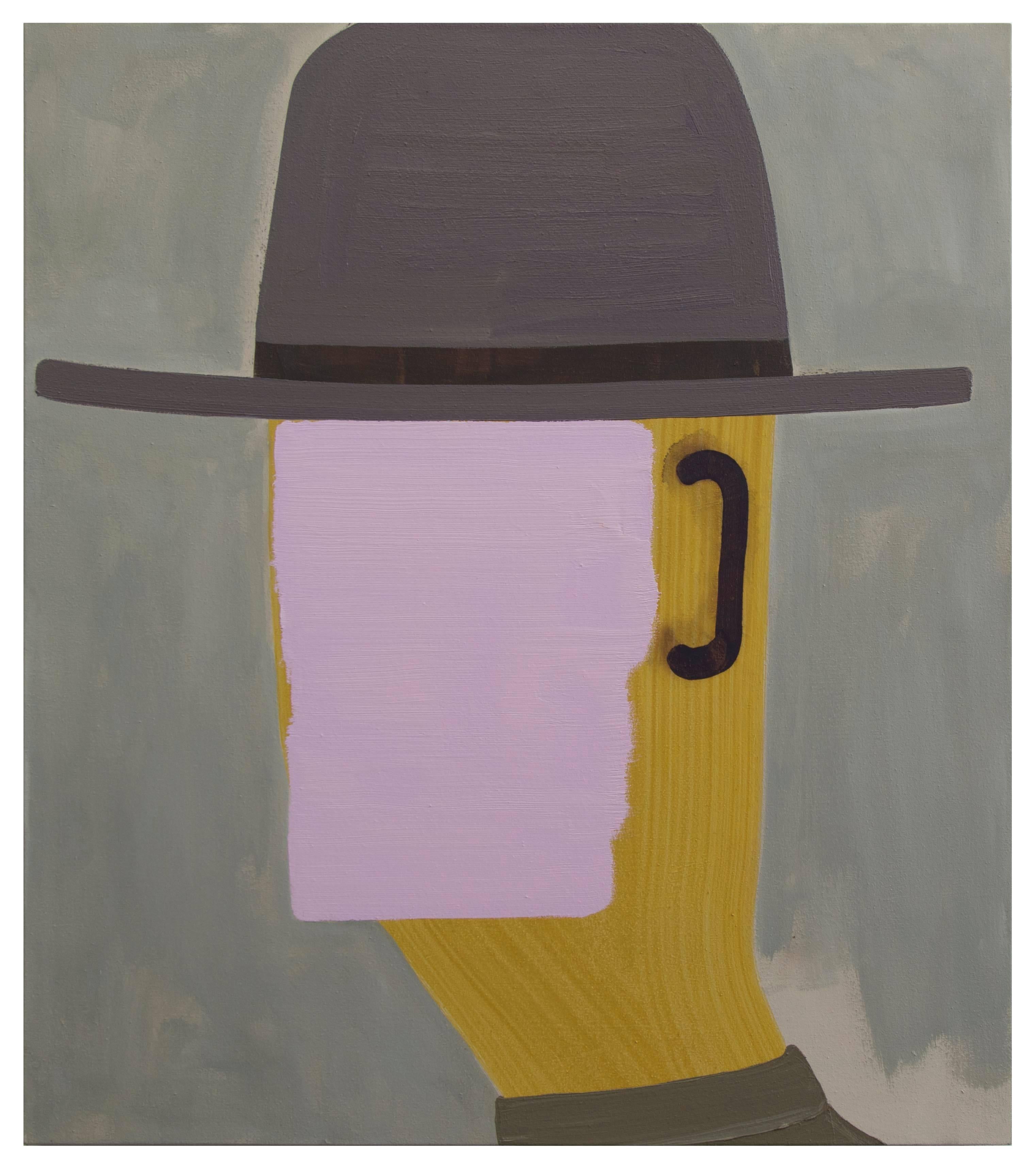 John Millei Abstract Painting - HAT