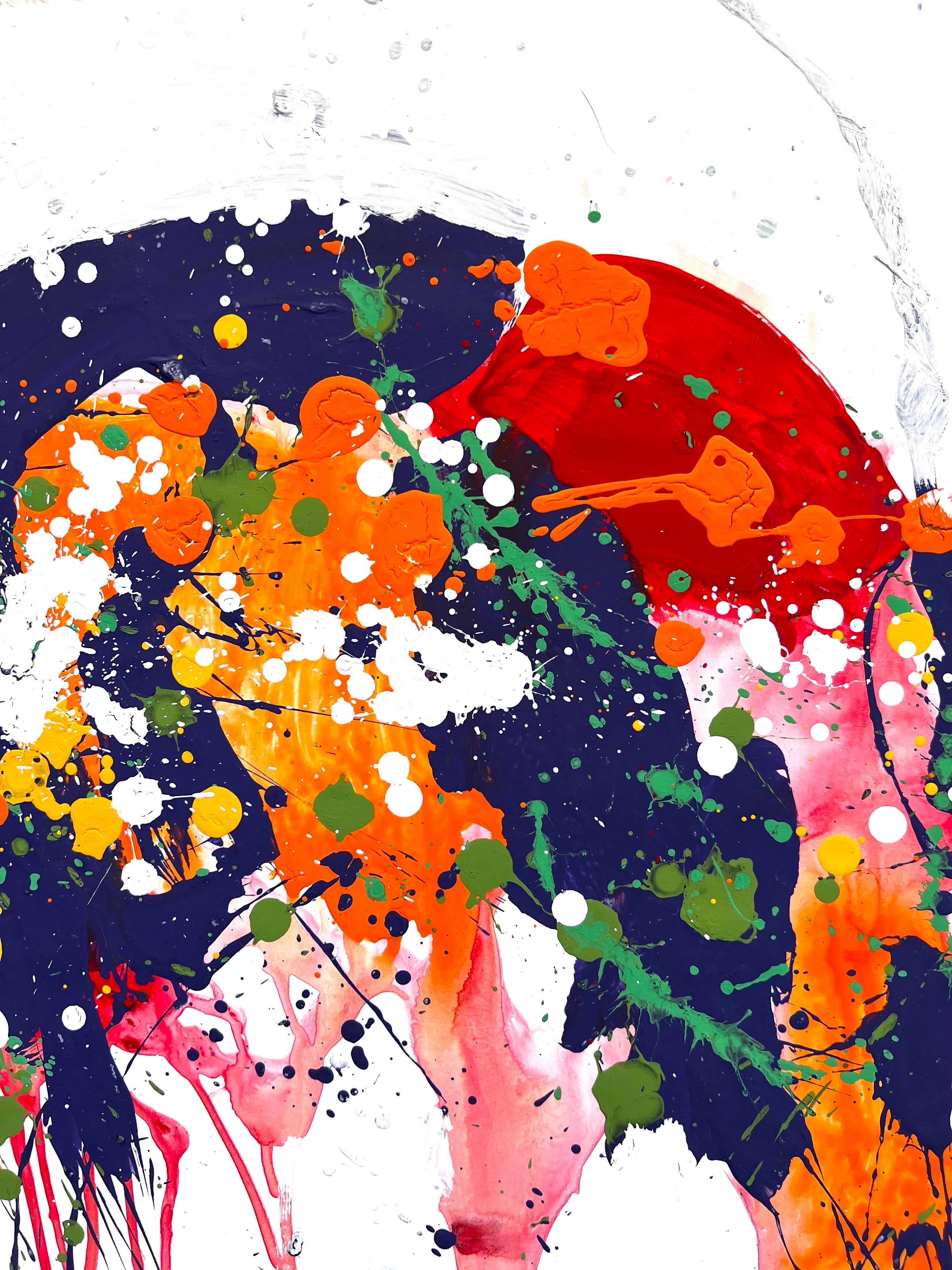 Farbsymphonie – Painting von Jenik Cook