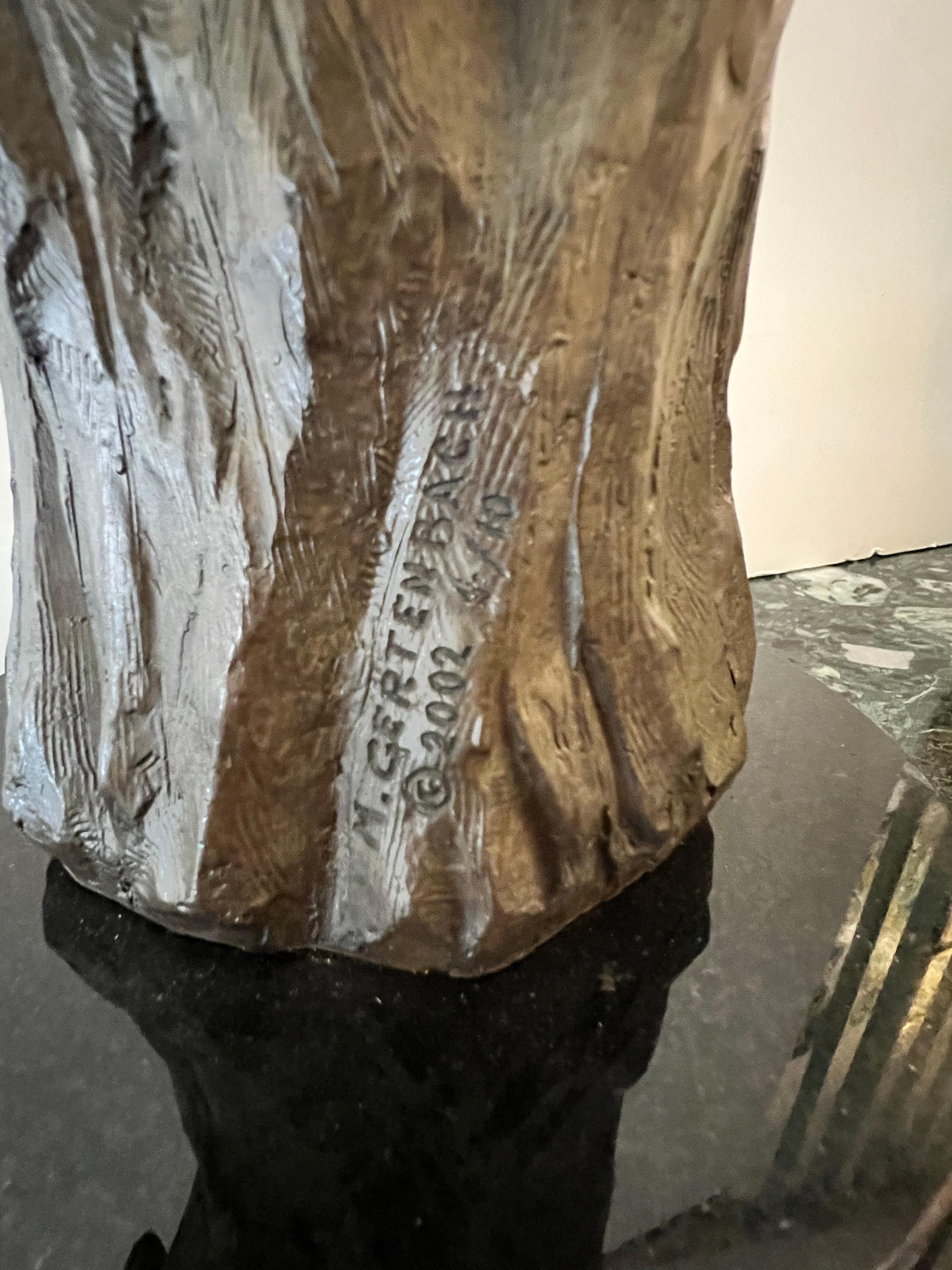 Sculpteur en bronze contemporain. Danse de la vie en vente 7