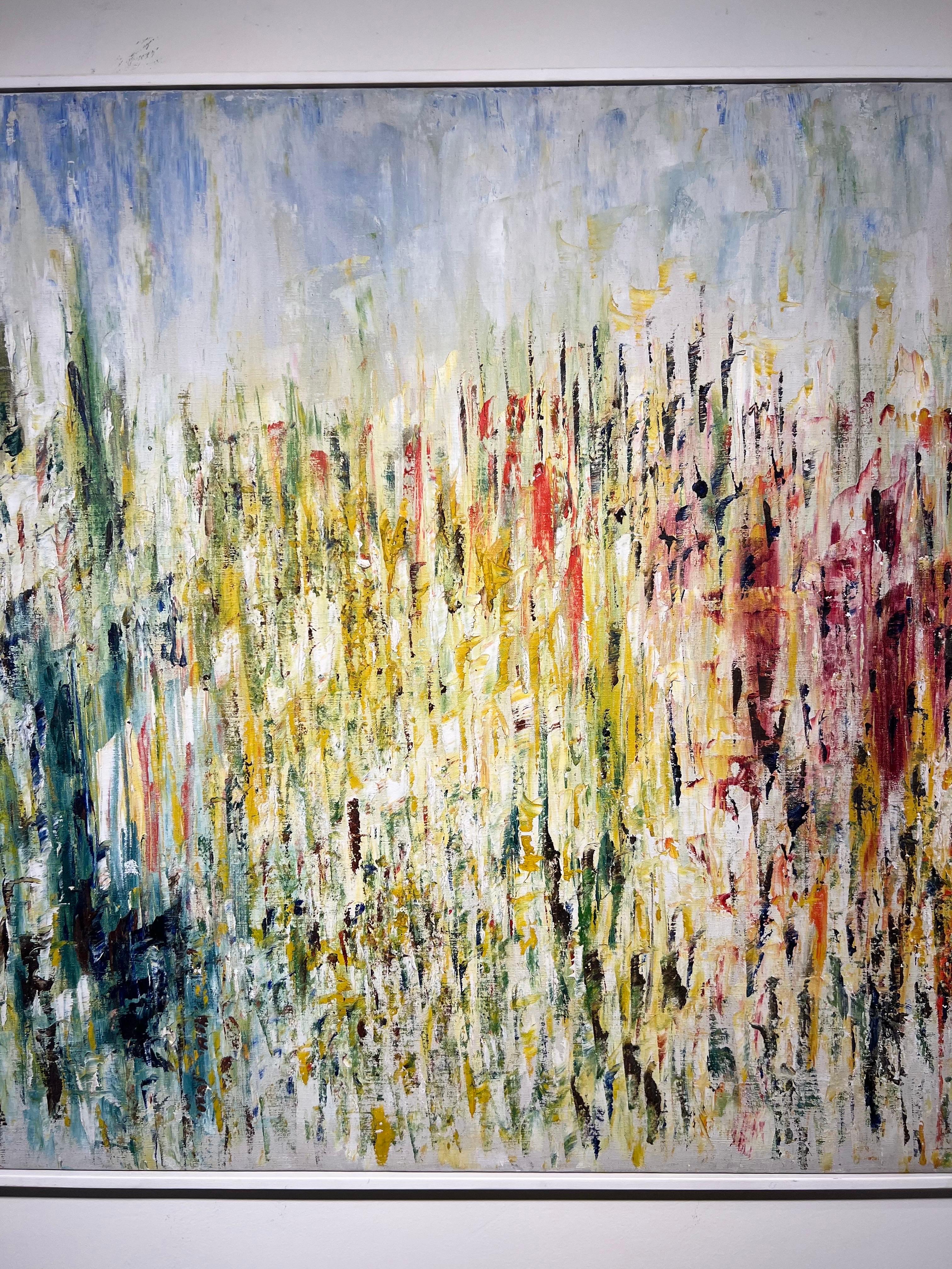 Paysage, peinture de Woodstock, art contemporain. en vente 2