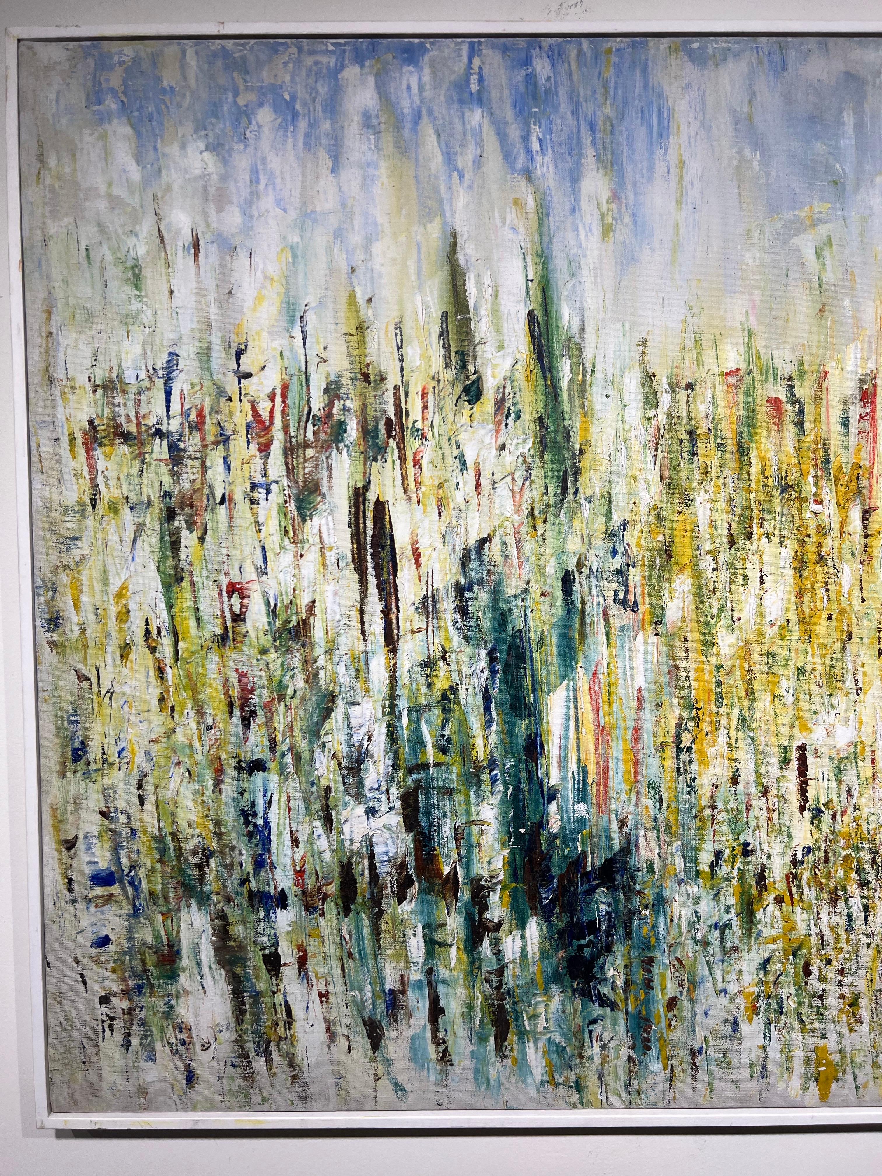 Paysage, peinture de Woodstock, art contemporain. en vente 4