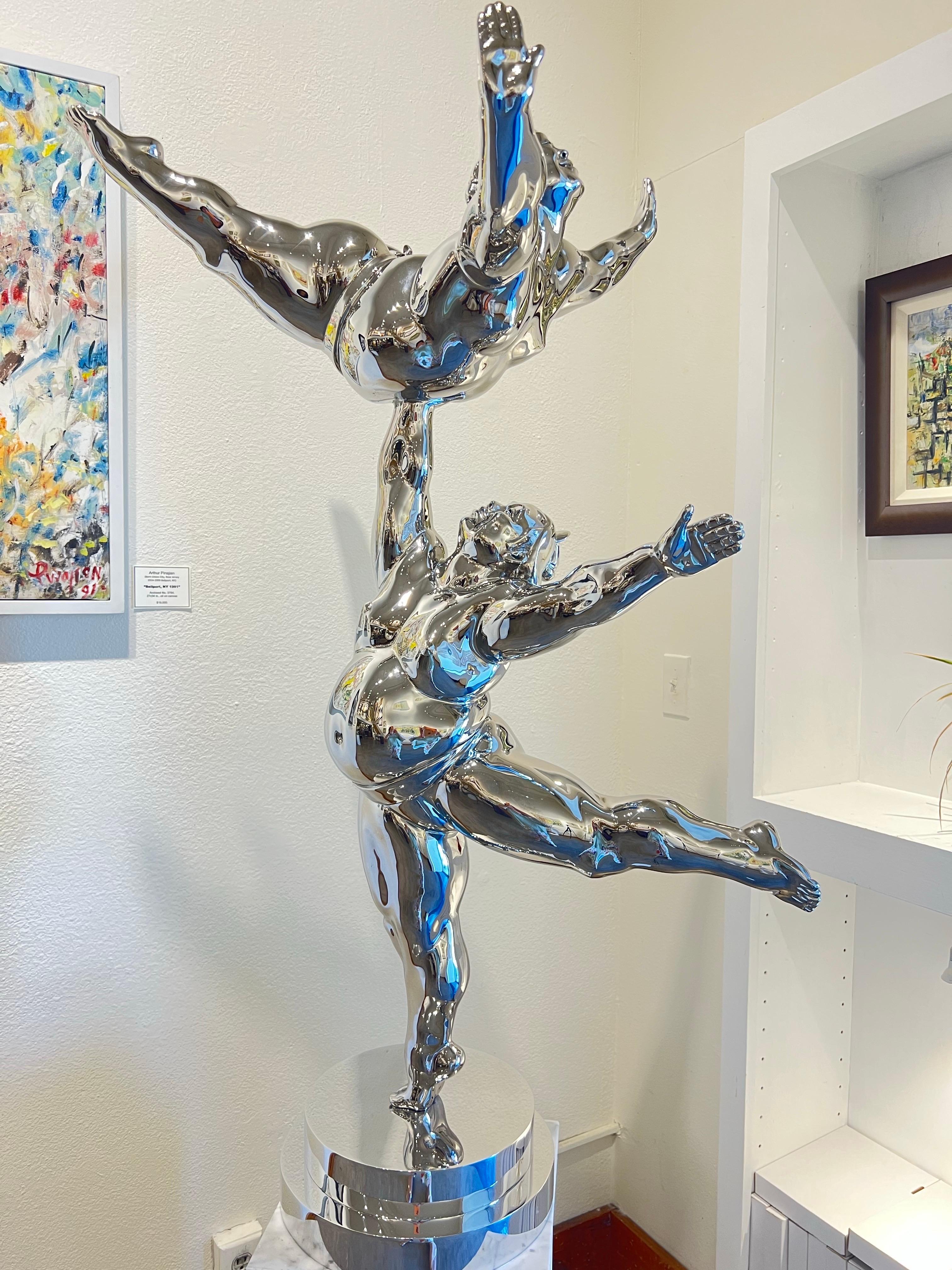 Contemporary sculpture of Celebration, Irina Daylene. For Sale 2