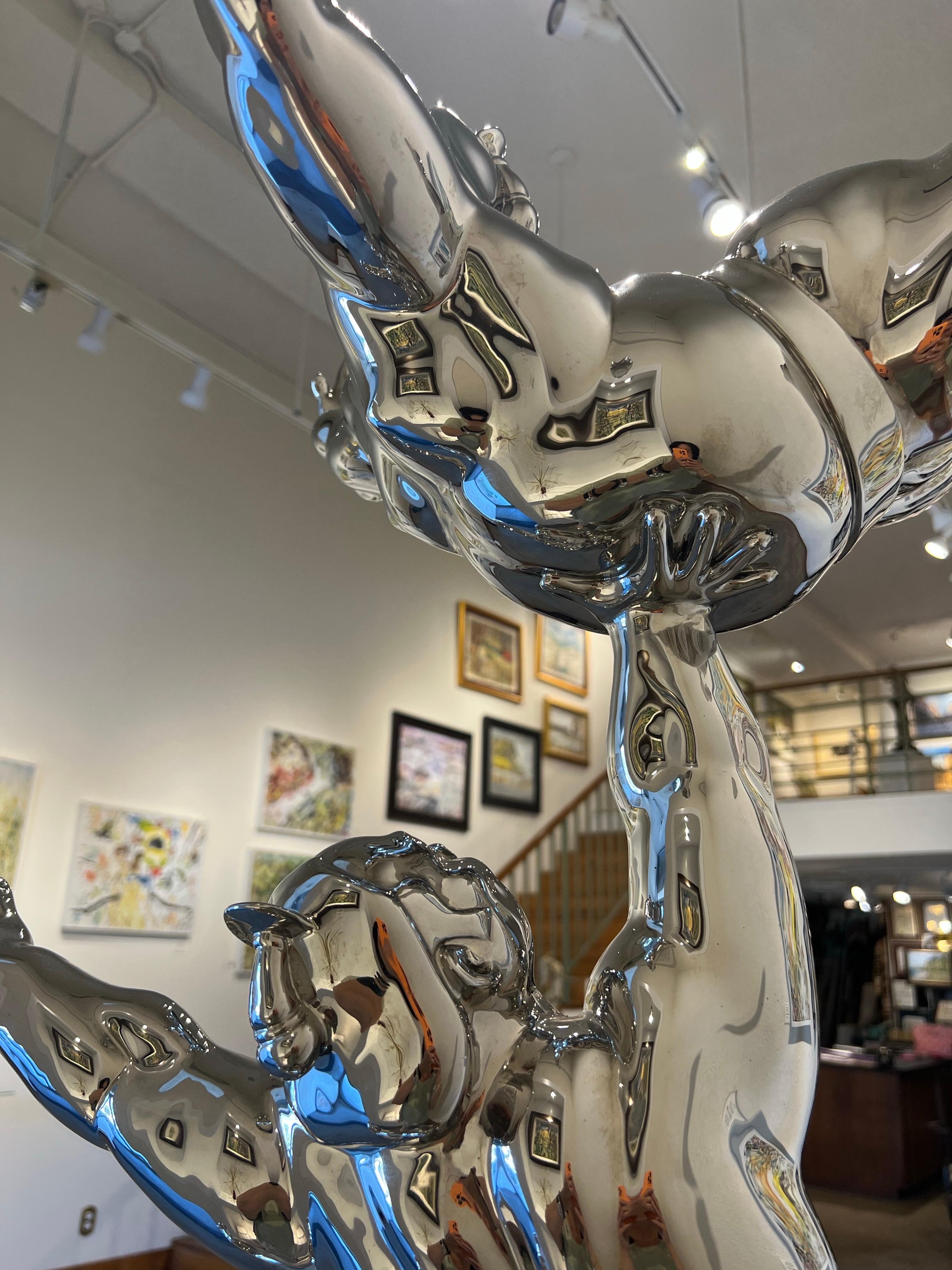 Contemporary sculpture of Celebration, Irina Daylene. For Sale 4