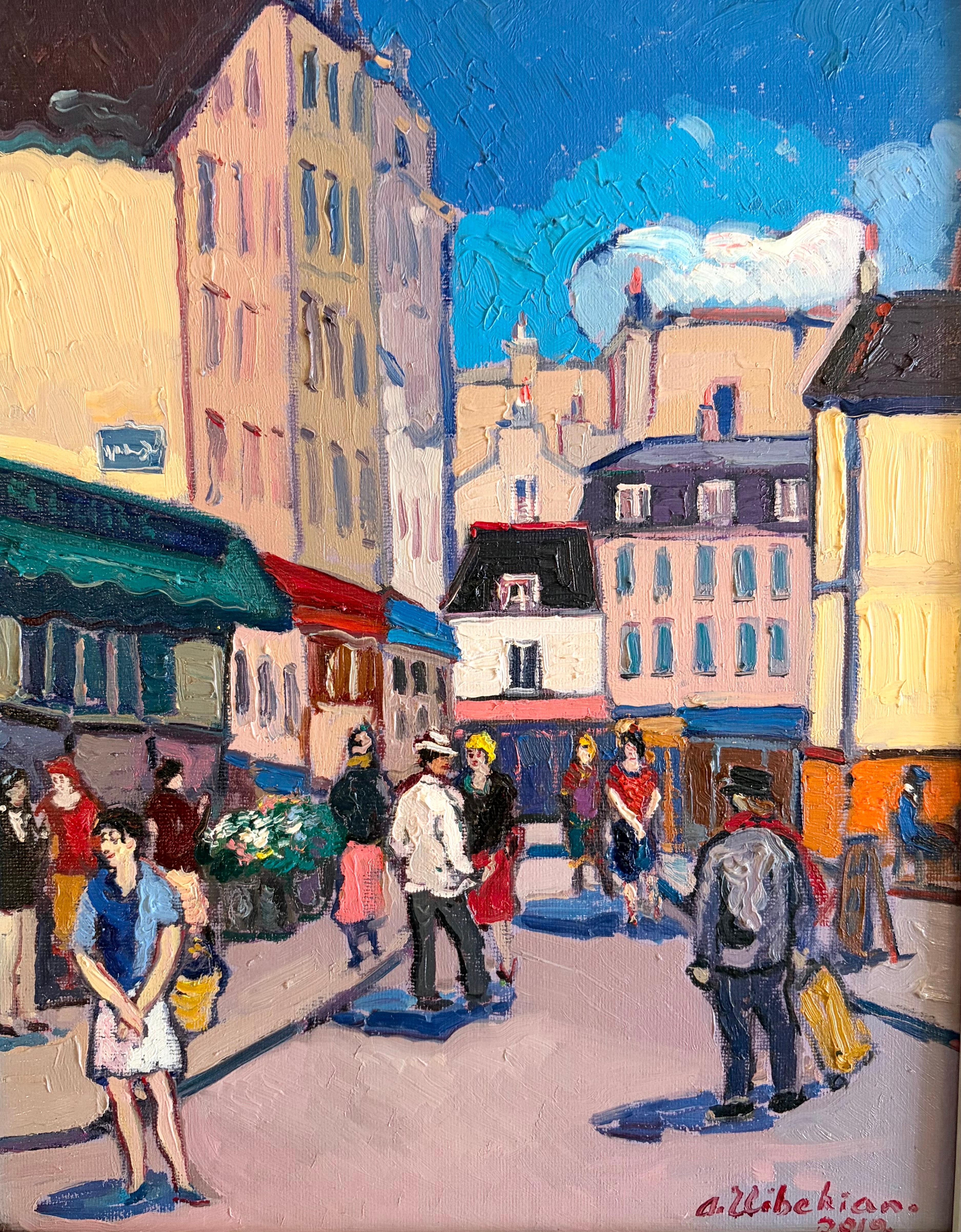 Flower Market in Paris.