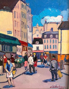 Flower Market in Paris.