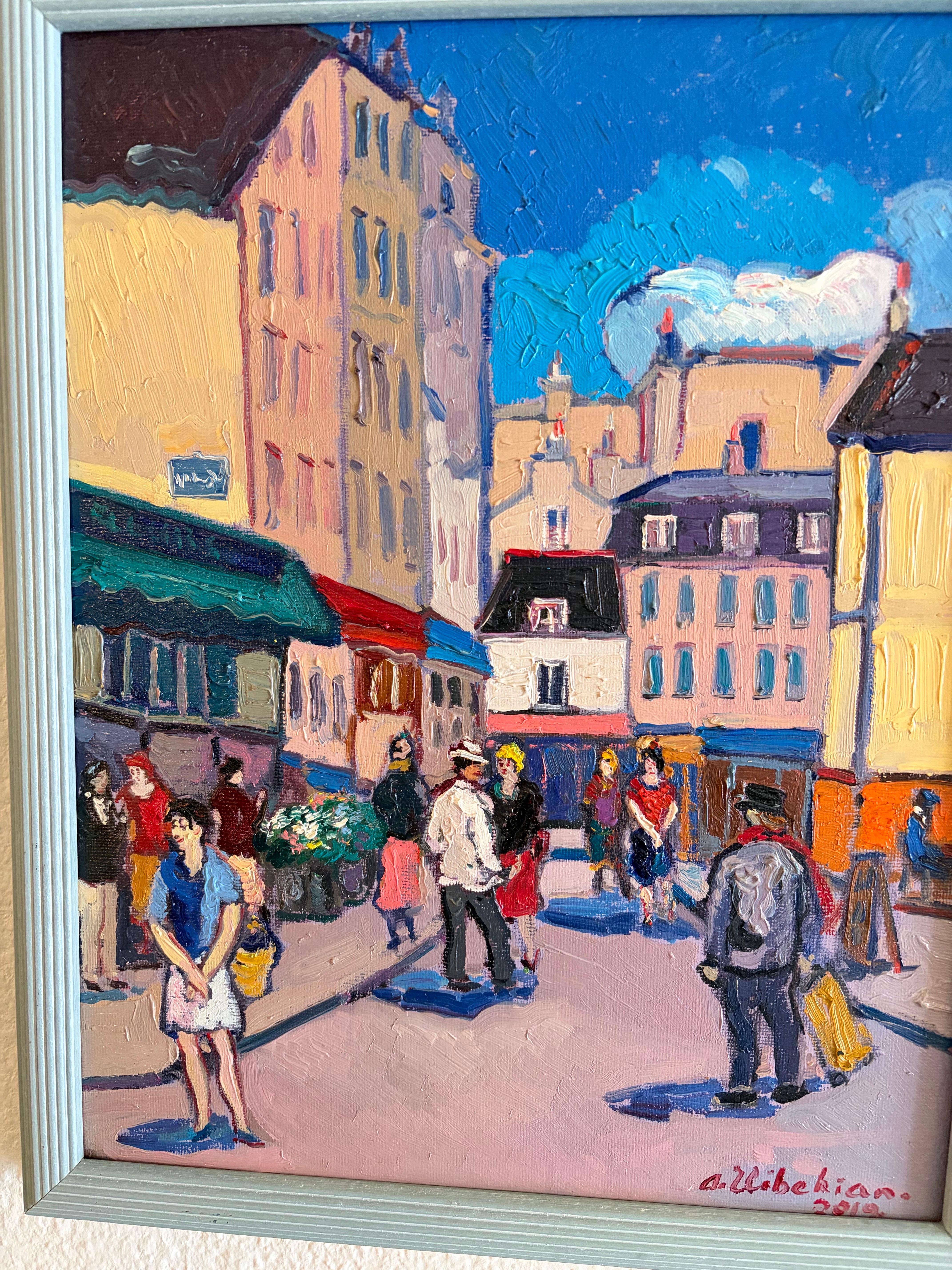 Marché aux fleurs à Paris. en vente 3