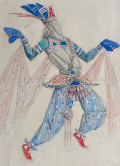 Charles de Sousy Ricketts, RA - Costume Design for a Dancer