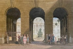 Nathaniel Sparks - Early 20th Century British Watercolour of a London Gateway