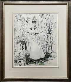 Cecil Beaton - 20th Century British Watercolour illustration