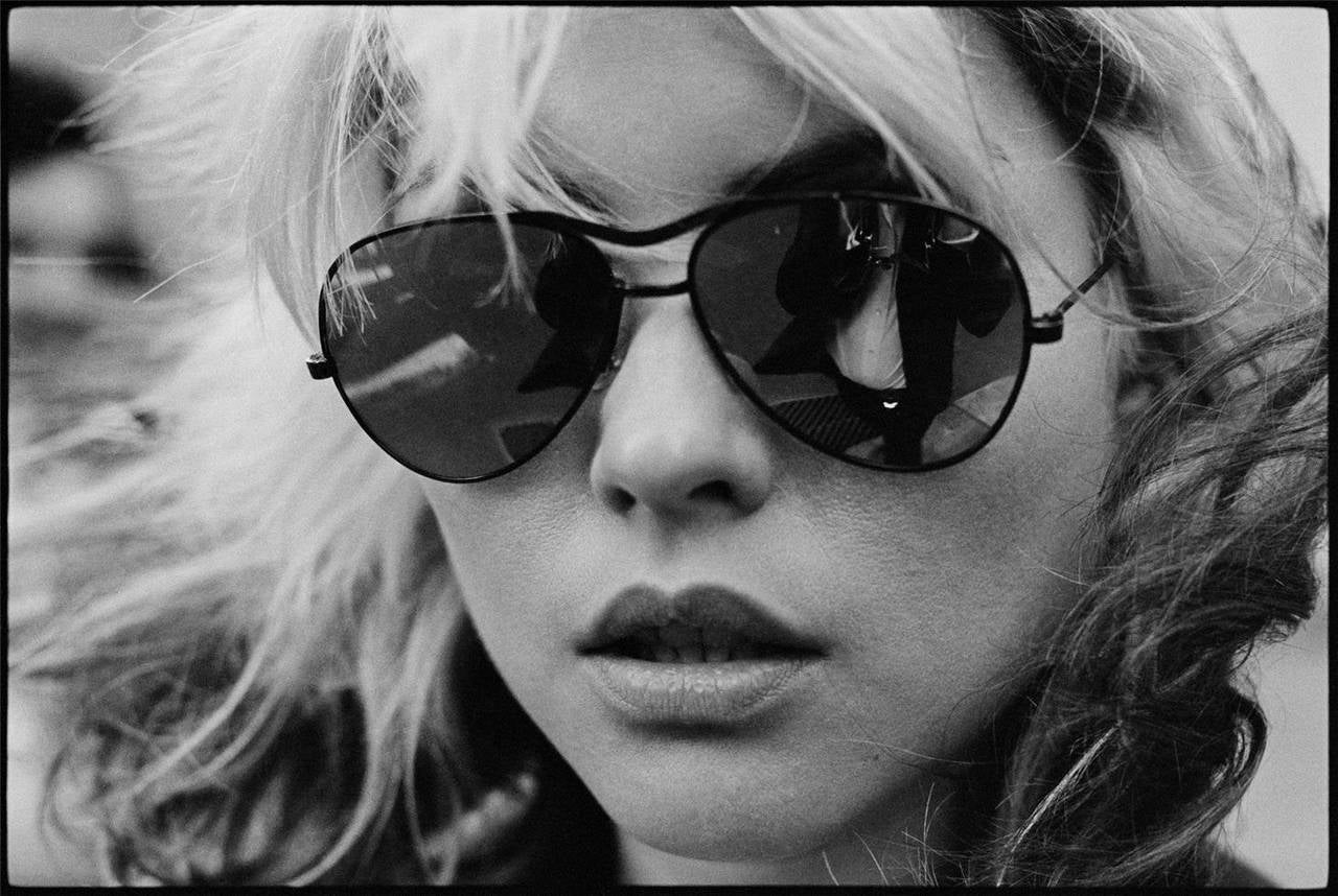 Chris Stein Black and White Photograph - Debbie Harry