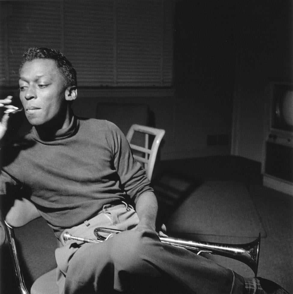 Francis Wolff Miles Davis Platinum Print For Sale at 1stDibs